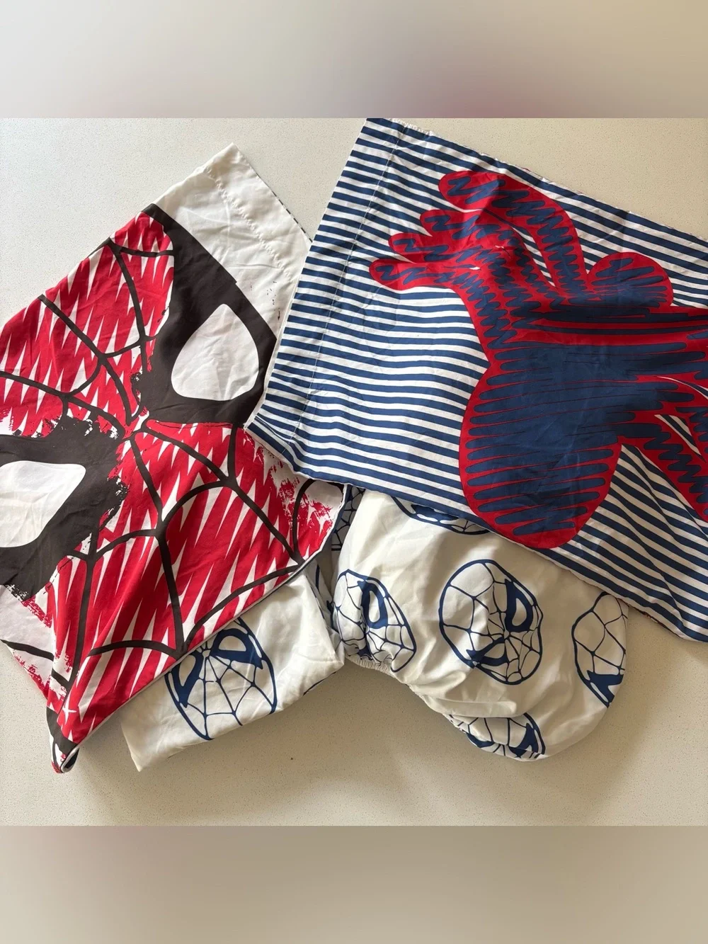 Marvel Comics Spiderman Full Sheet Set of 4